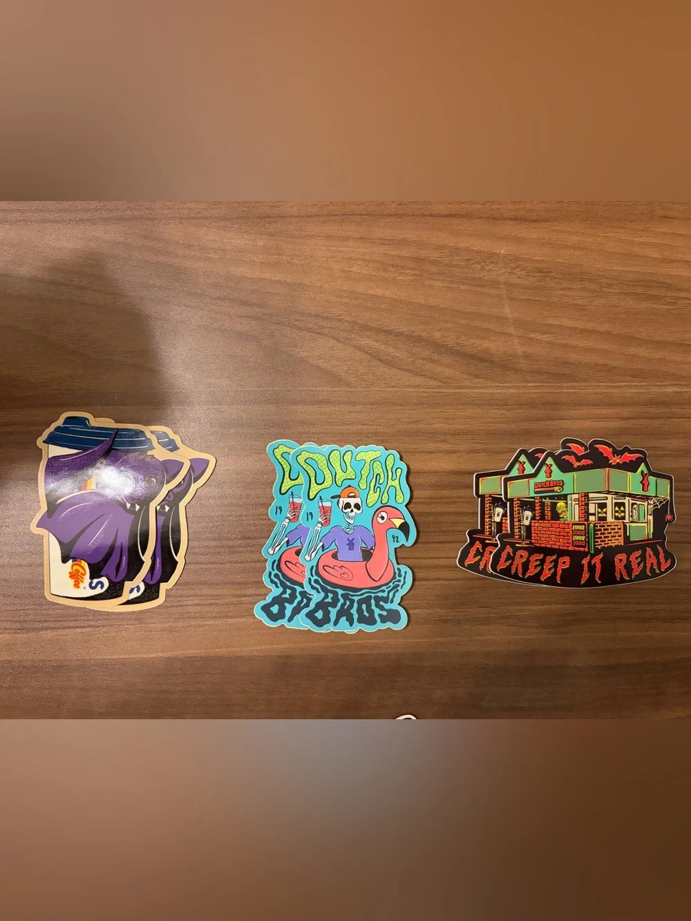 Dutch Bros Halloween Stickers
